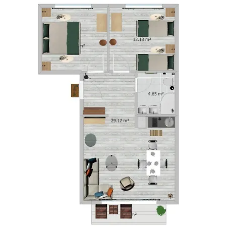 Tauern アパート *